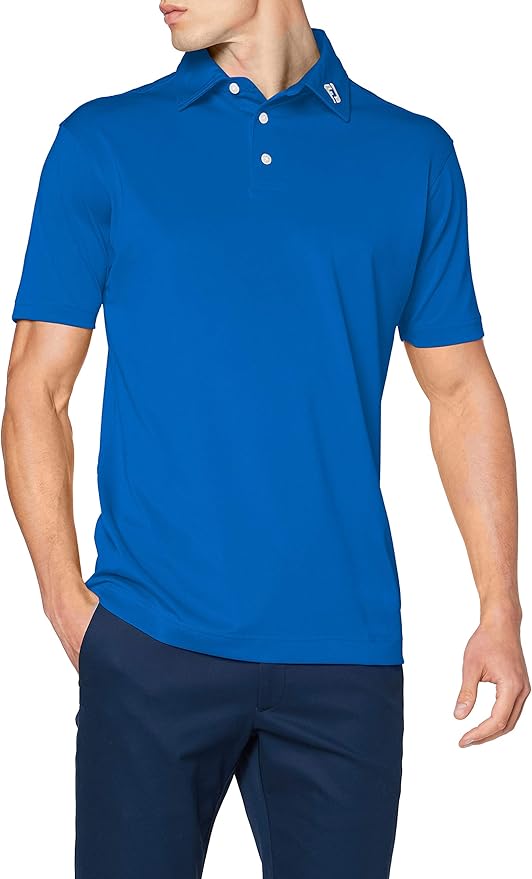 footjoy 男士弹力皮克纯色 2020 polo 衫